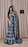 SF 630 By Shubh Kalamkari Print Dola Silk Sarees Wholesale Market In Surat
